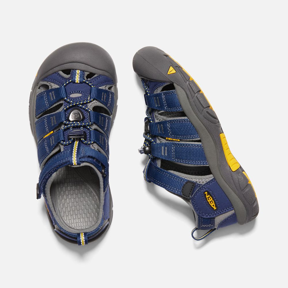 Sandalias Keen Mexico Azules/Grises - Niños Newport H2 - YL7961320